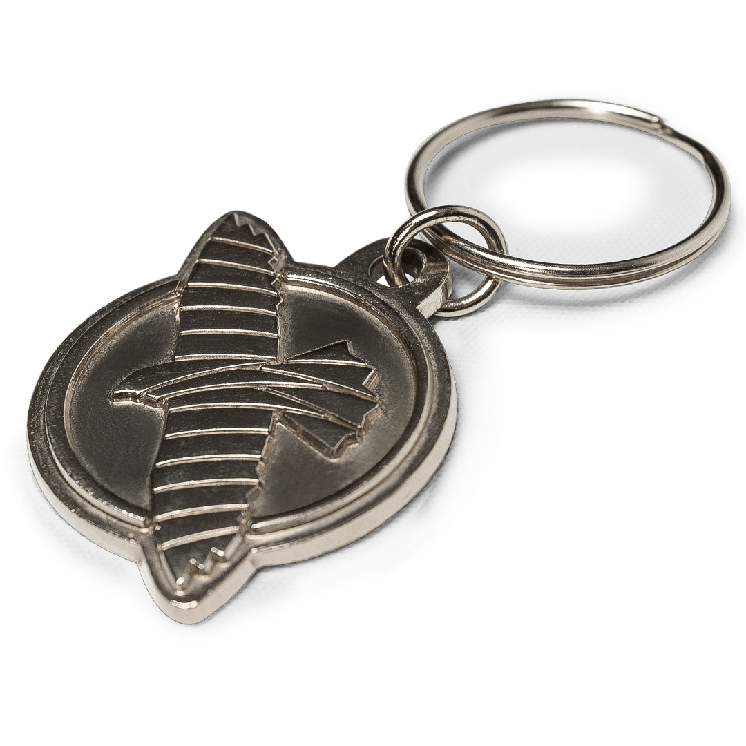Hayabusa Metal Falcon Keychain