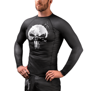 Marvel's The Punisher Long Sleeve Rash Guard